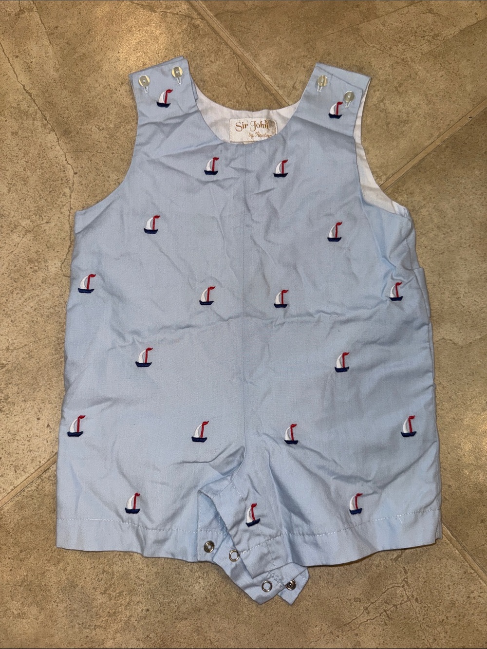 Sir John by Rosalina Sailboat Romper